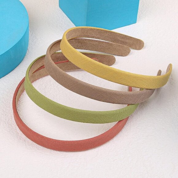 Children Women Men 16pcs Soft Headbands MultiColor DIY Hair Accessories